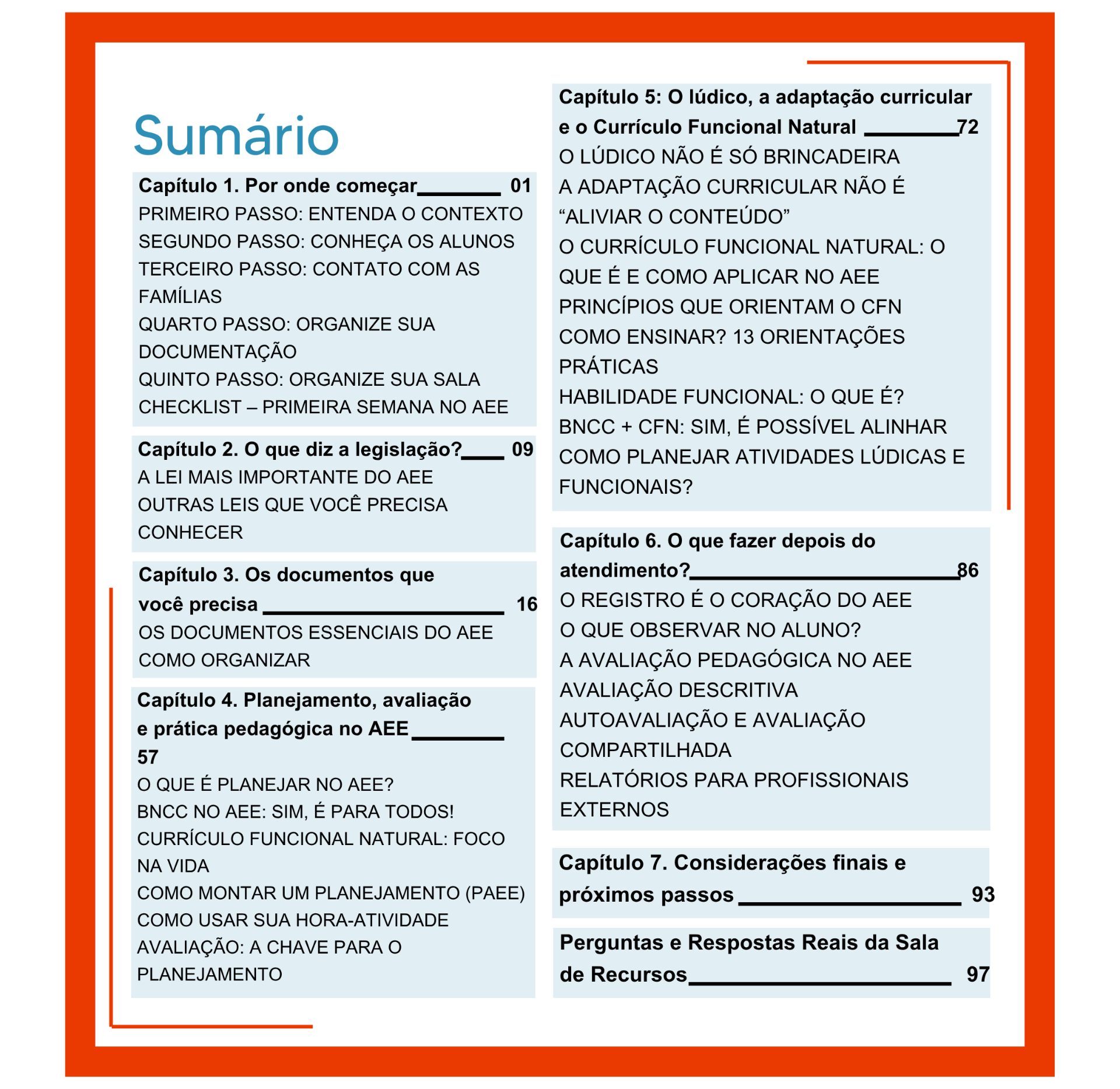 Sumário do Guia
